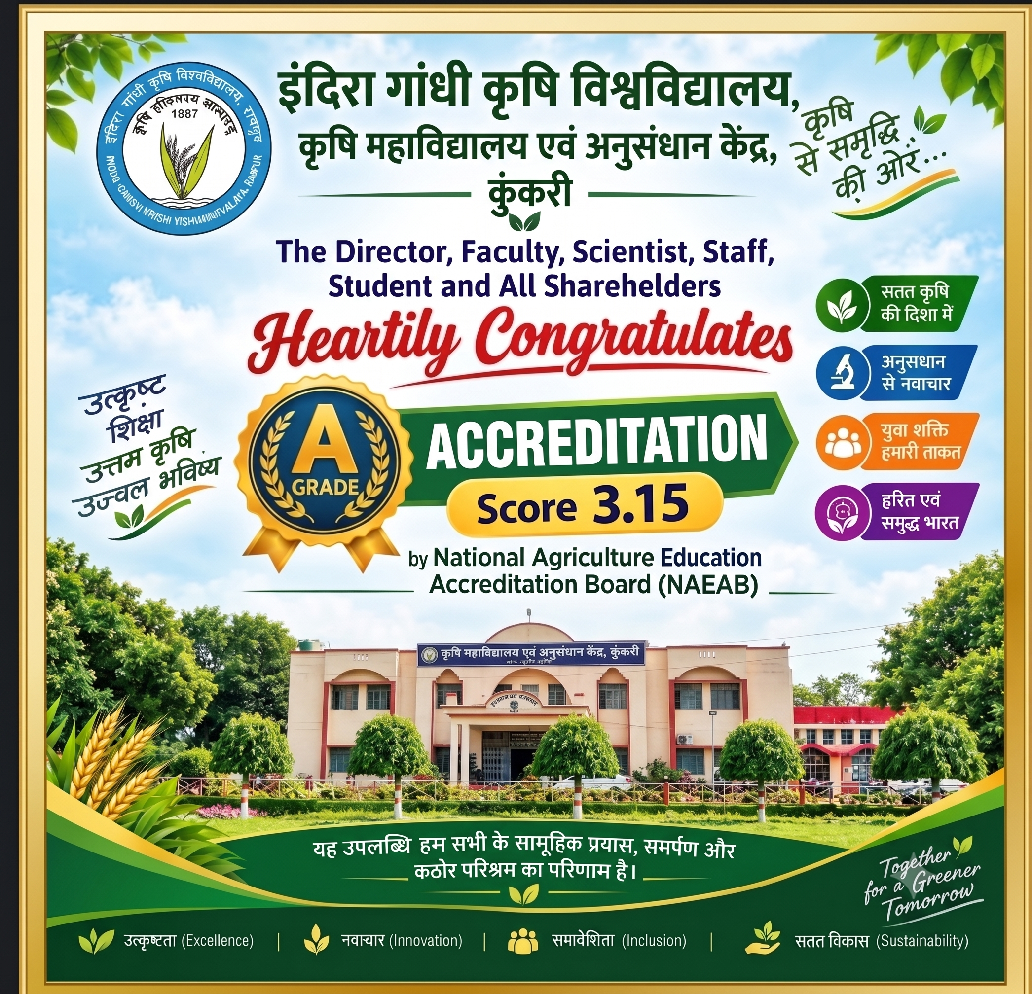 Congratulations Kunkuri